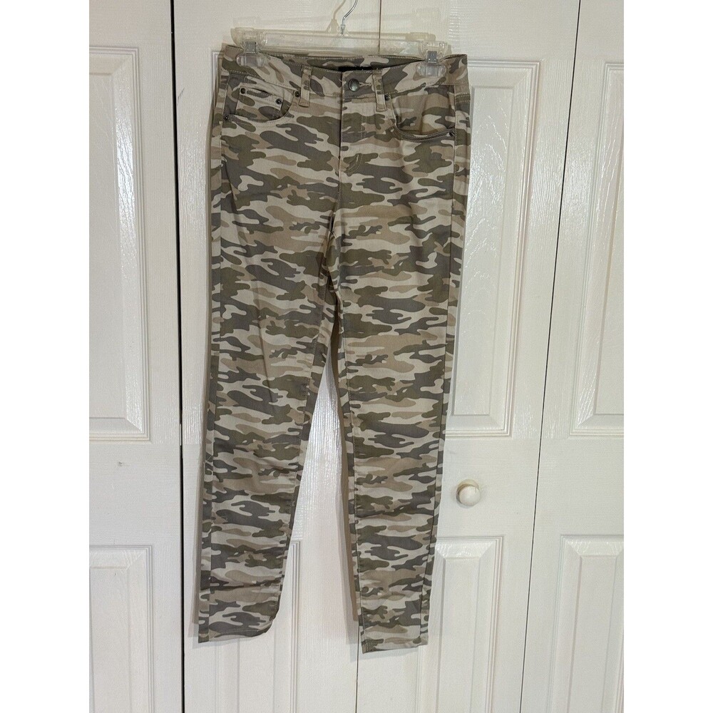 Dessert Camouflage Skinny Ankle Jeans Needle & Cloth Womens Sz 4 Military Core
